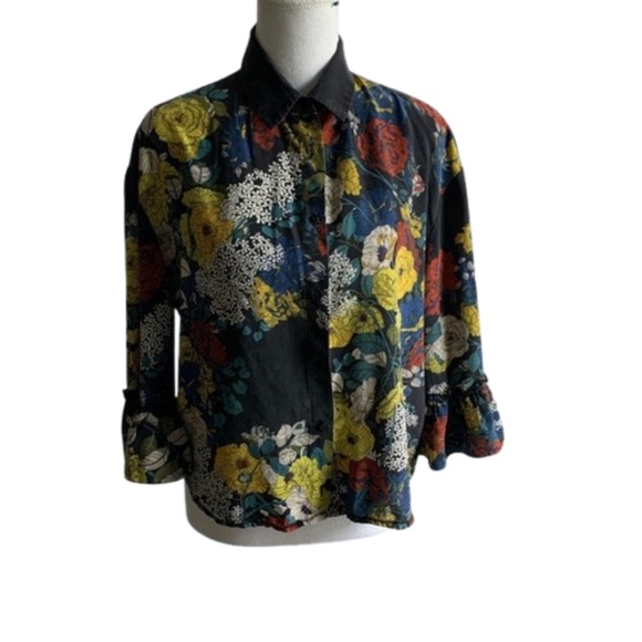 Sandro Silk Floral Blouse - Picture 2 of 11
